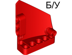 ! Б/У - Technic, Panel Fairing #13 Large Short Smooth, Side A, Red (64394 / 4540825 / 6293391) - Б/У