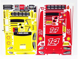 Sticker Sheet for Set 8143 - 57858/4496160, n/a (8143stk01)