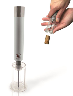 Штопор вакуумный с иглой 19,3 см. профессиональный нерж. VB /1/