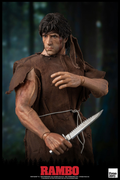 Джон Рэмбо (Сильвестр Сталлоне) - КОЛЛЕКЦИОННАЯ ФИГУРКА 1/6 John Rambo (3Z02880W0) - threezero