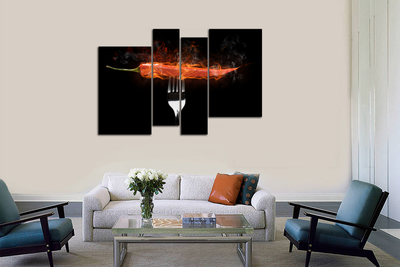 Модульная картина "Острый на вкус"