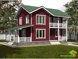 Каркасный дом КД-8.9-136