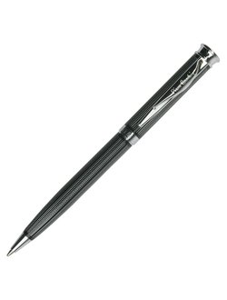 Ручка подарочная шариковая PIERRE CARDIN (Пьер Карден) "Tresor", корпус черный, латунь, лак, синяя, PC1001BP-03