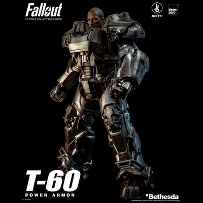 Силовая броня Т-60 (серия Fallout) - Коллекционная фигурка 1/6 Fallout T-60 Power Armor (3Z08560W0) - Threezero