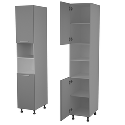 ЛЕ1526 Пенал кухонный Аляска П-40 (400). Размер: 400*2150*566