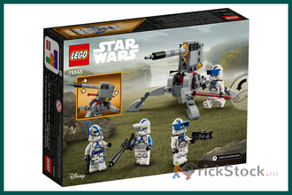 # 75345 Боевой Набор Клонов 501–го Легиона (Боевой Комплект 2023) / 501st Clone Troopers Battle Pack 2023