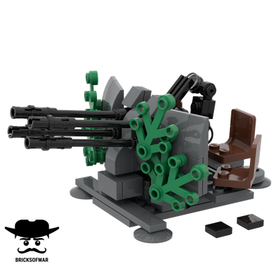 Flack 38 - немецкое зенитное орудие Лего