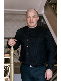 Рубашка "Княжеская" Снежная ночь