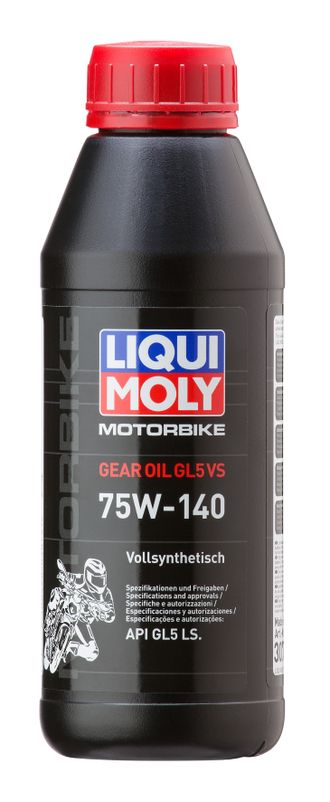 Трансмиссионное масло Liqui Moly Motorbike Gear Oil VS 75W-140 (Синтетическое) - 0,5 Л (3072)