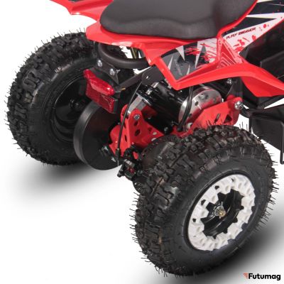 Электроквадроцикл WHITE SIBERIA SNEG LETO R 1000W Оранжевый