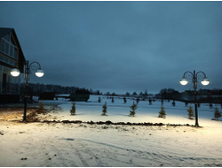 Светильник ШАР Зеркальная Полусфера  400мм