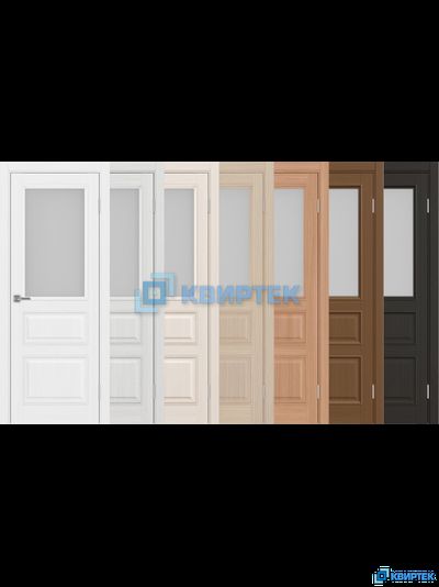 Межкомнатная царговая дверь экошпон Оптима Порте Тоскана 631.211 Багет купить в Челябинске | КВИРТЕК