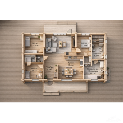 Областной 116м2 14х9