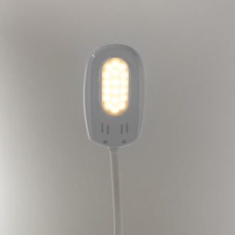 Светильник настольный SONNEN PH-3259, на подставке, СВЕТОДИОДНЫЙ, 6 Вт, АККУМУЛЯТОР, зарядка от USB, белый, 236693