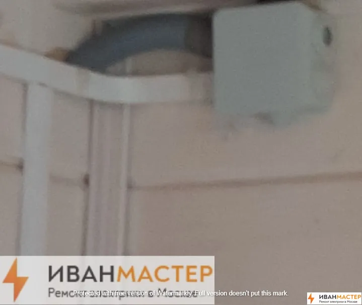 Электрика под ключ установка распаечной коробки