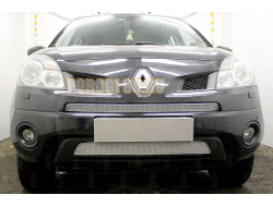 Защита радиатора Renault Koleos 2008-2011 chrome середина PREMIUM