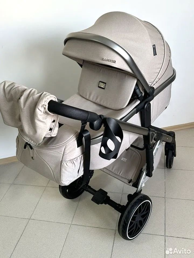Детская коляска 3 в 1 Luxmom F2A Бежевый