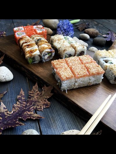 доска для подачи блюд, тёмная