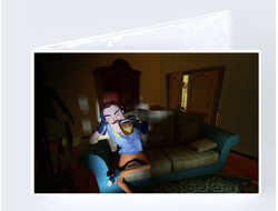 Обложка на студенческий билет Привет Сосед/ Hello Neighbor №6