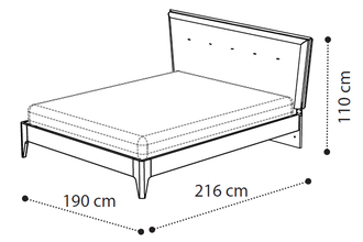Кровать "Soft" 160х200 см