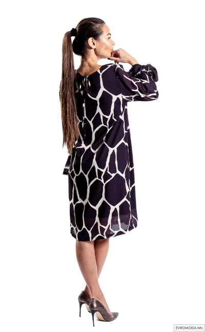 Платье с рисунком animale Linea Cinque 37/21248 (р. 46/ 48 RU)