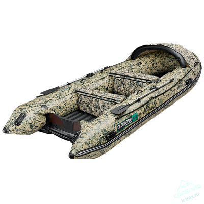 Лодка ПВХ Gladiator AirPro E450Pro НДНД Camo