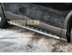 Пороги OEM на Toyota Rav4 (2015-2019)