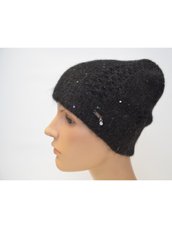 Vizio Италия шапка 1341 черная vizionshop купить