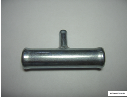 Трубка тройник 20х8х20мм металл угол 90 гр. (цена за 10 шт.)