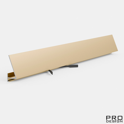 Плинтус Pro Design Corner 570 Анодированный шампань