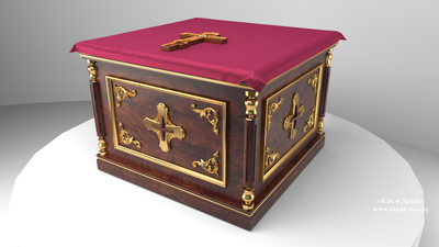 Риза для престола, тёмный цвет