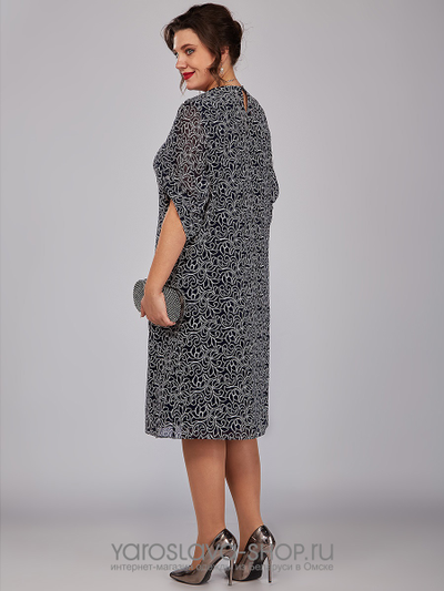 Воздушное и нежное нарядное платье из шифоновой ткани