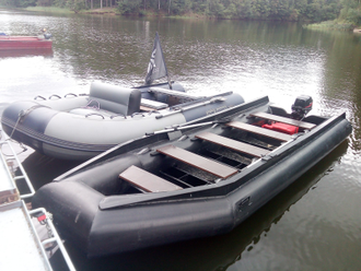 ПНД лодки (пассажировместимость 9 человек, грузоподъемность 1 тонна)