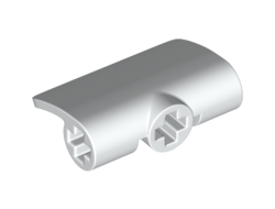 Technic, Panel Curved 2 x 3 x 1, White (71682 / 6334548)