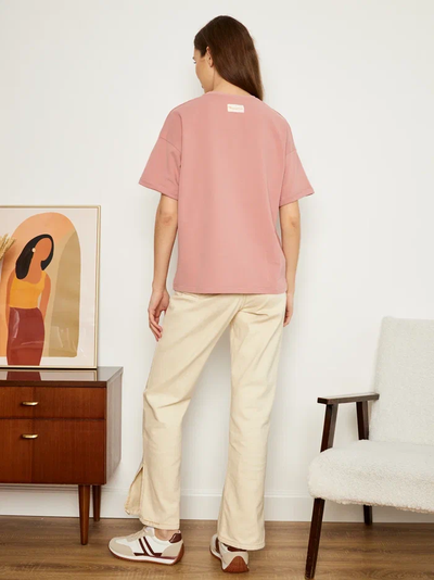 ЖЕНСКАЯ ФУТБОЛКА РОЗОВАЯ "ДАРИ"