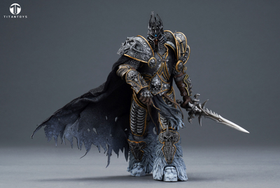 ПРЕДЗАКАЗ - Артас Менетил, Король-Лич (серия Warcraft) - Коллекционная фигурка 1/12 SCALE Frost Knight (TT001) - TITAN Toys ?ЦЕНА: 11500 РУБ.?
