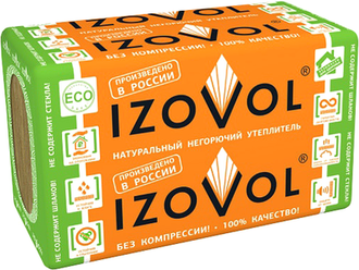 Тепло-звукоизоляция "IZOVOL" Ф-150 Плита 30*600*1000 (8 шт)