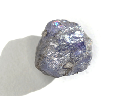 Танзанит (цоизит), кристалл, коллекционный образец, Танзания (13*13*9 мм, 2,5 г) №18693