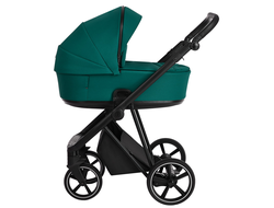 Коляска 2в1 Roan Sol Deep Laket/Black (руч.Черный)