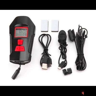 Фонарь светодиодный + Гудок универсальный для Электросамокатов FY-317A