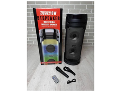Портативная колонка ZQS-6210W BT SPEAKER, беспроводная, 20Вт, IP67, черная