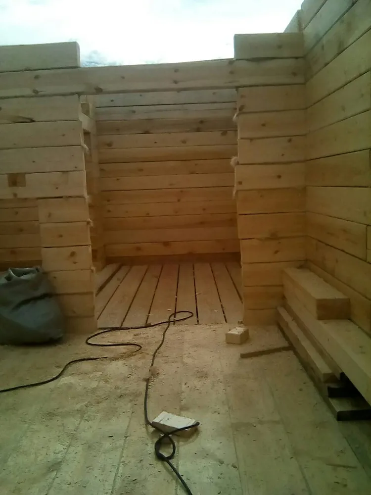 Возведение сруба