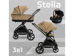 Коляска 3в1 Sweet Baby Stella Beige