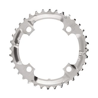 Звезда передняя Shimano DEORE FC-M532, 32T, серебро, арт. Y1J898070