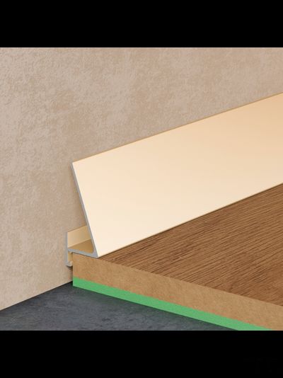 Плинтус Pro Design Corner 570 Анодированный шампань