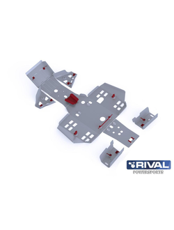 Защита ATV Rival 444.2116.1 для HONDA Rincon TRX680FA 2015- (Алюминий) (1050*650*250)