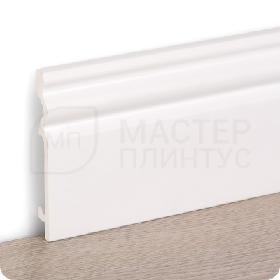 Плинтус напольный дюрополимер TeckWood ДП6 95х14х2000 мм.