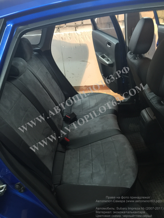 Чехлы на Subaru Impreza III седан/хэтчбек (2007-2011)