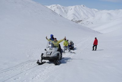 На снегоходах в парк Налычево 3 дня