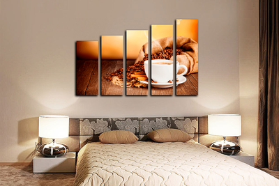 Модульная картина "Отборный кофе"